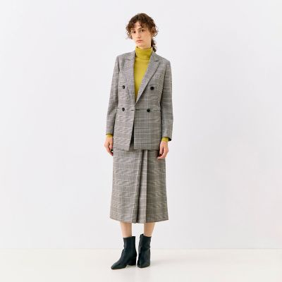 予約商品11月下旬以降順次お届け】シックツイード ダブルタックス