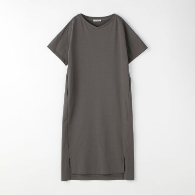 オーガニックコットン　Ｖネックワンピース
