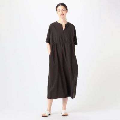 コンパクトリネン ウエストギャザーワンピース 三越伊勢丹オンラインストア 公式