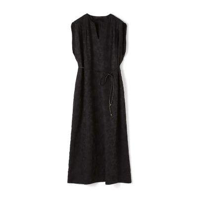 ＜maison TOMORROWLAND＞【送料無料】リーフエンブロイダリー　ショルダータックワンピース