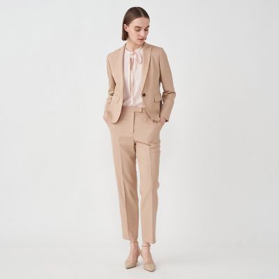 ウールストレッチオックス ピークドラペルジャケット | maison