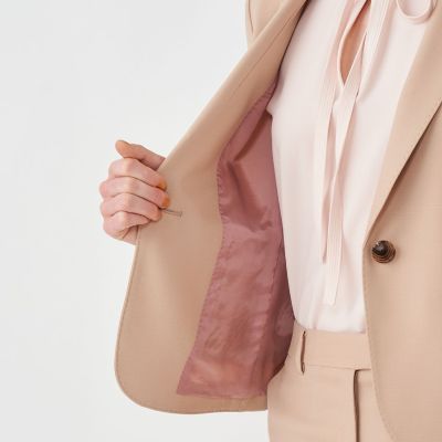 ウールストレッチオックス ピークドラペルジャケット | maison