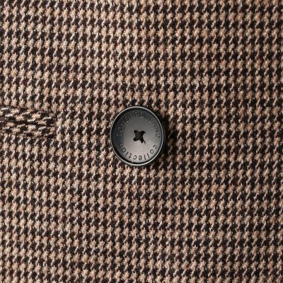 ツイードハウンドトゥース　ダブルブレストジャケット
