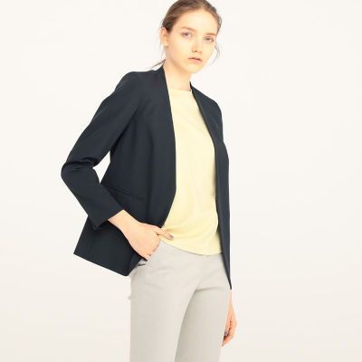 ドレイピーオックス ノーカラージャケット | maison