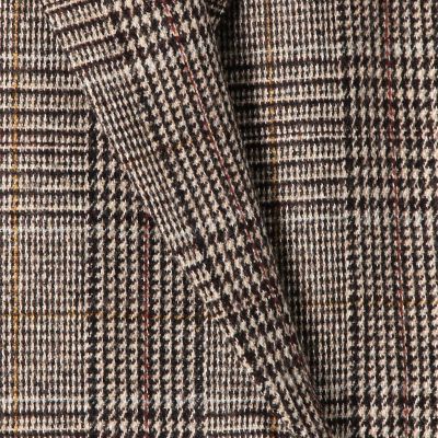 シックグレンチェック ダブルブレストジャケット | maison