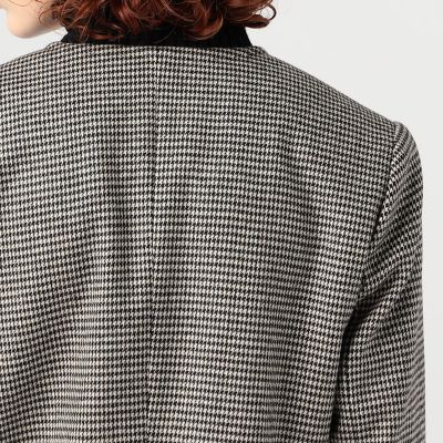 シックシェファード ノーカラージャケット | maison TOMORROWLAND