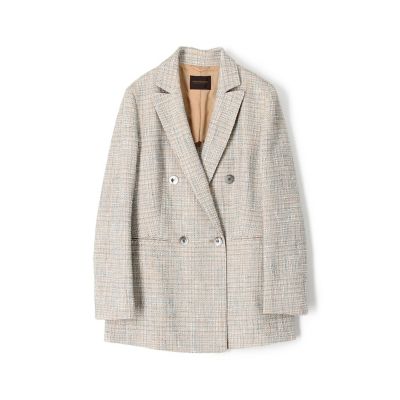 ファンシーテープ ダブルブレストジャケット | maison TOMORROWLAND