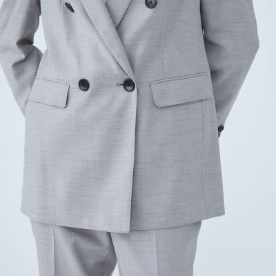 シャイニーピンヘッド　ダブルブレストジャケット
