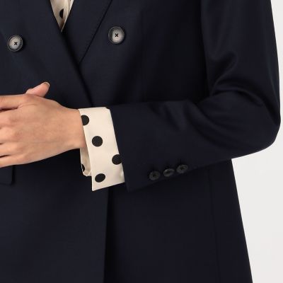 タスマニアウールオックス ダブルブレストジャケット | maison