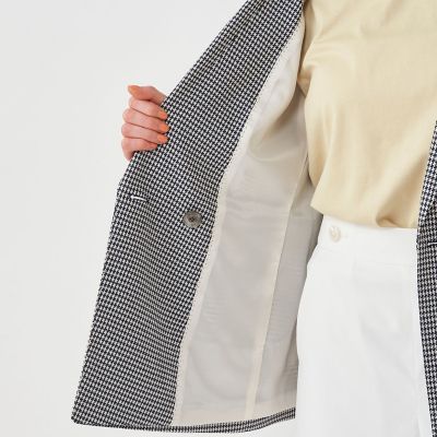 コードシェファード ダブルブレストジャケット | maison TOMORROWLAND