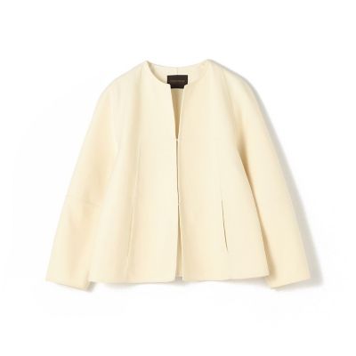 ＜maison TOMORROWLAND＞リサイクルスプリタッブル　クルーネックジャケット
