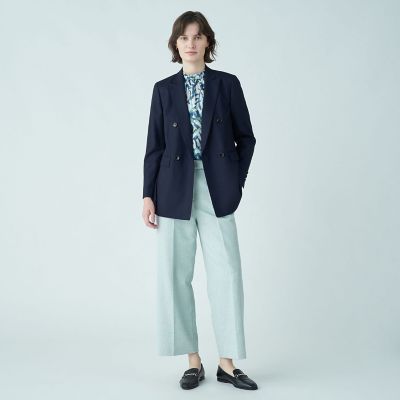 ２－ｗａｙストレッチオックス　ダブルブレストジャケット