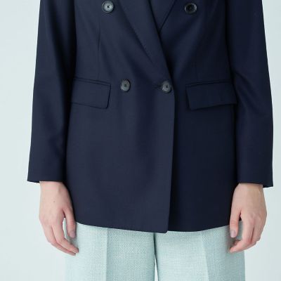 ２－ｗａｙストレッチオックス　ダブルブレストジャケット