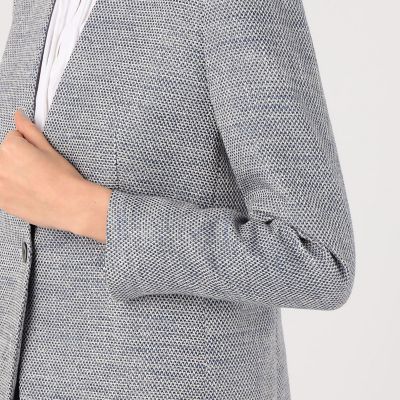 テープストレッチ　キザミカラージャケット