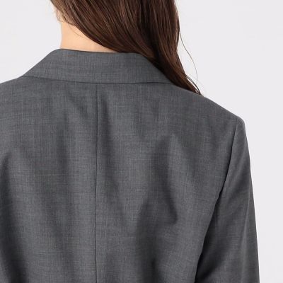【タイムセール：６月３０日（月）午前９時３０分迄】スーパートロピカルウール　ベルテッドジャケット