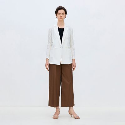シルキーサッカー ダブルブレストライトジャケット | maison