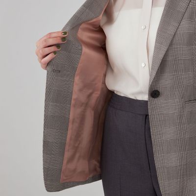 ウーステッドラメ　シングル１Ｂジャケット