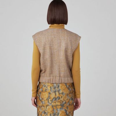 ロービングツイード ジレブルゾン | maison TOMORROWLAND/メゾン