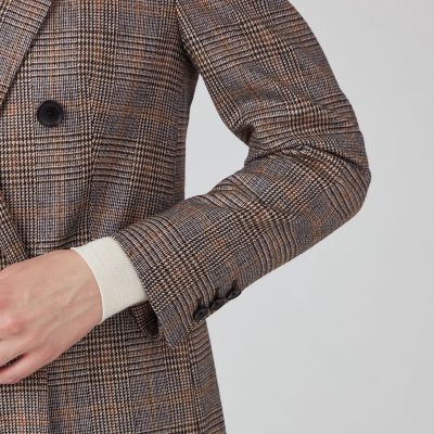 シックブルー　ダブルブレストジャケット