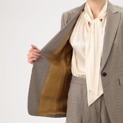 ブラウニーガンクラブチェック　シングル１Ｂジャケット