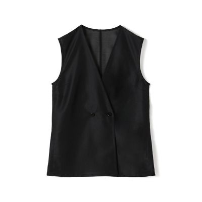 ＜maison TOMORROWLAND＞カラミシャイニー　ライトジレ