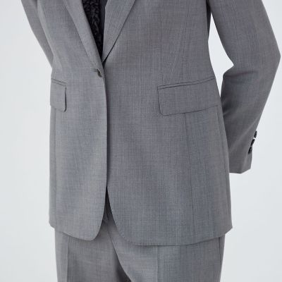 ⭐︎新品未使用⭐︎トゥモローランド⭐︎SOULEIADO⭐︎36サイズ⭐︎ジャケット ZELANDER GRAY 1Bテーラードジャケット | maison