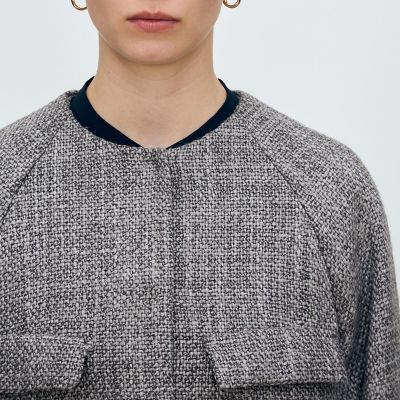 ロービングツイード Aラインジャケット | maison TOMORROWLAND/メゾン