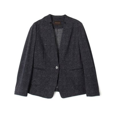 ＜maison TOMORROWLAND＞メランジジャージー　キザミカラージャケット