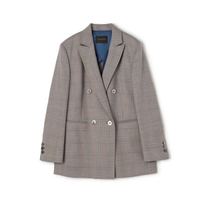 ＜maison TOMORROWLAND＞ＺＥＬＡＮＤＥＲ　ＮＡＴＵＲＡＬ　ＳＴＲＥＴＣＨ　ダブルブレストジャケット