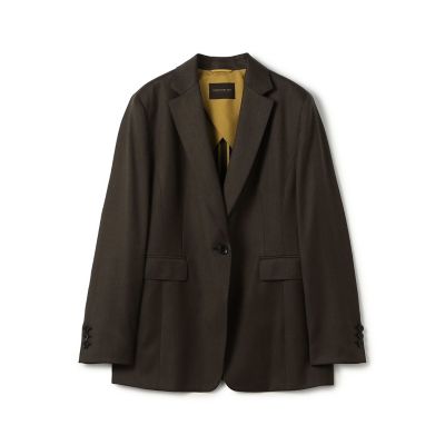 365 TWILL 1Bテーラードジャケット | maison TOMORROWLAND