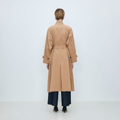 カバートクロス スタンドカラーコート | maison TOMORROWLAND/メゾン