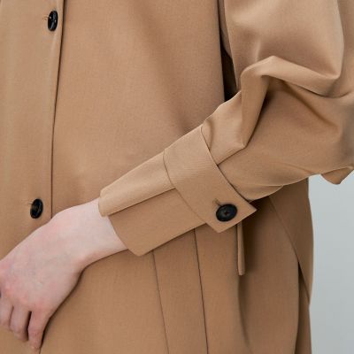 カバートクロス スタンドカラーコート | maison TOMORROWLAND/メゾン