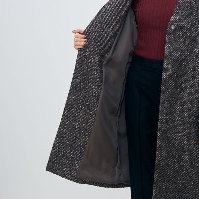 【新品未使用】PLUSドルマンスリーブコート AZUL BY MOUSSY PLUSドルマンスリーブコート T.GRY