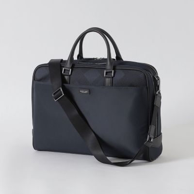 ナイロンコンビカルゼシャドークレストブリッジチェックビジネス