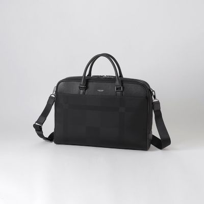 LIMONTAシャドークレストブリッジチェックビジネスブリーフ
