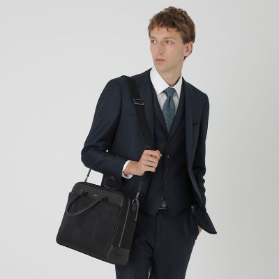 限界価格！新品！ブラックレーベル シャドークレストブリッジチェックブリーフバッグ LIMONTAシャドークレストブリッジチェックビジネスブリーフ