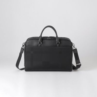 LIMONTAシャドークレストブリッジチェックビジネスブリーフ