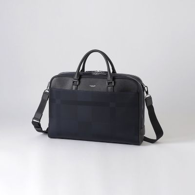 LIMONTAシャドークレストブリッジチェックビジネスブリーフ