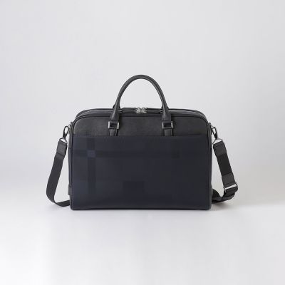 LIMONTAシャドークレストブリッジチェックビジネスブリーフ