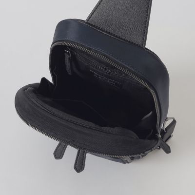 ナイロンコンビカルゼシャドークレストブリッジチェックビジネスボディ