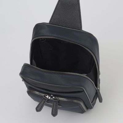 ナイロンコンビカルゼシャドークレストブリッジチェックビジネスボディ