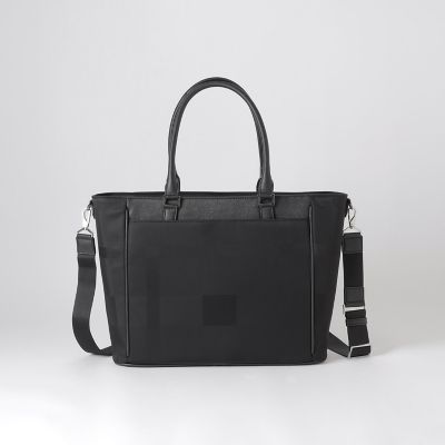 LIMONTAシャドークレストブリッジチェックビジネストート