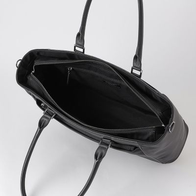 LIMONTAシャドークレストブリッジチェックビジネストート