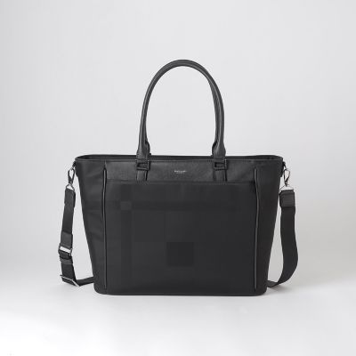 ブラックレーベルクレストブリッジ ダウン リミテッドエディション LIMONTA LIMONTAシャドークレストブリッジチェックビジネストート