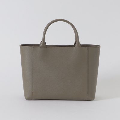 BLACK LABEL グレーベージュ トートバッグ エンボスチェックドライビングトート | BLACK LABEL CRESTBRIDGE (Men