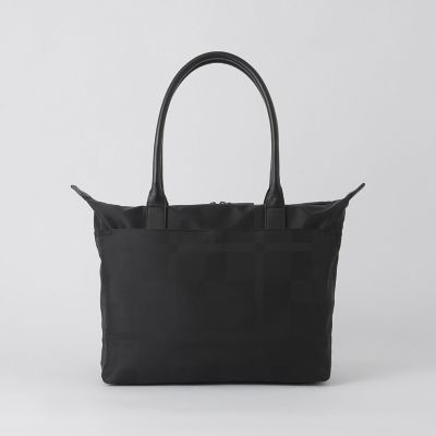 シャドークレストブリッジチェックトートバッグ | BLACK LABEL