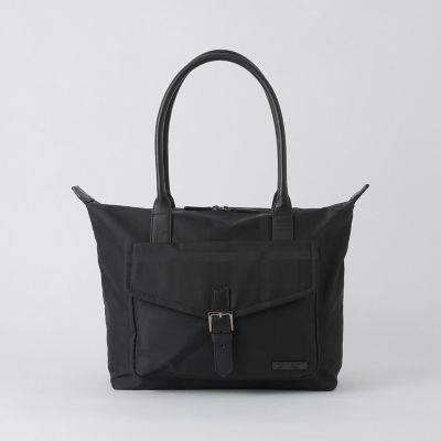 シャドークレストブリッジチェックトートバッグ | BLACK LABEL