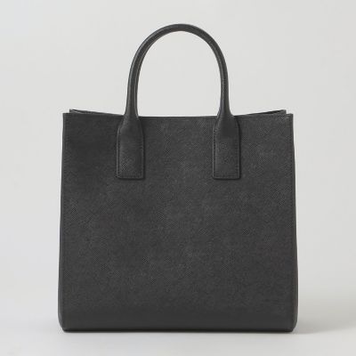 BLACK LABEL CRESTBRIDGE トートバッグ ビジネス エンボスチェックスクエアドライビングトート | BLACK LABEL