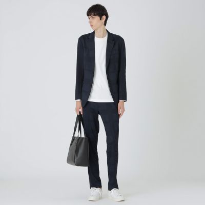 シュリンクレザートートバッグ | BLACK LABEL CRESTBRIDGE (Men