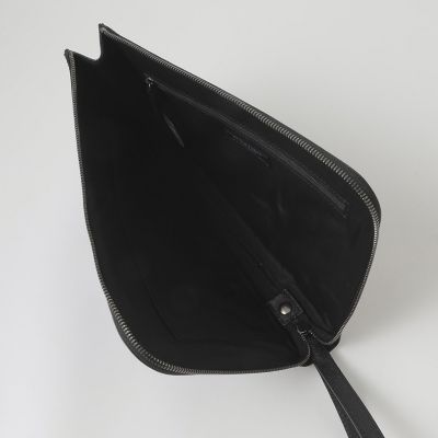 エンボスチェックスクエアクラッチバッグ | BLACK LABEL CRESTBRIDGE